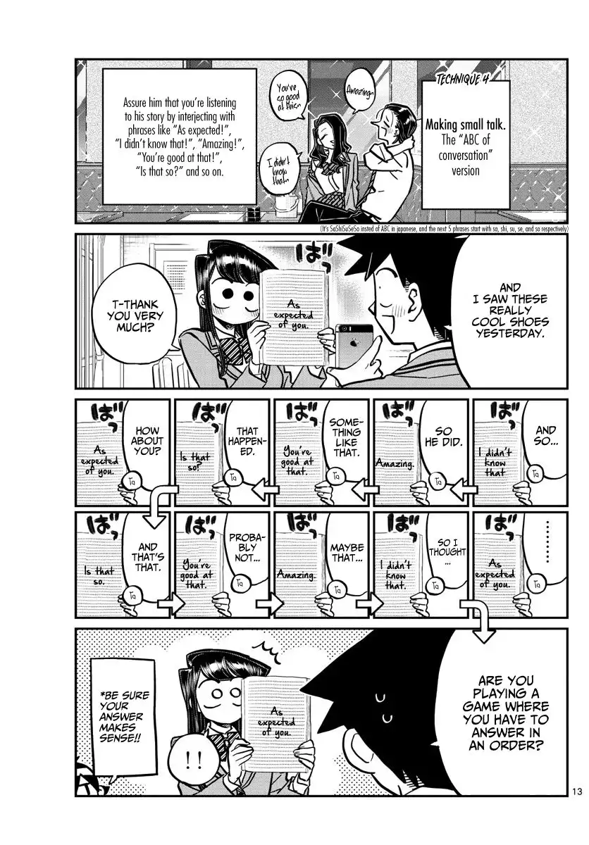 Komi-san wa Komyushou Desu Chapter 240 13